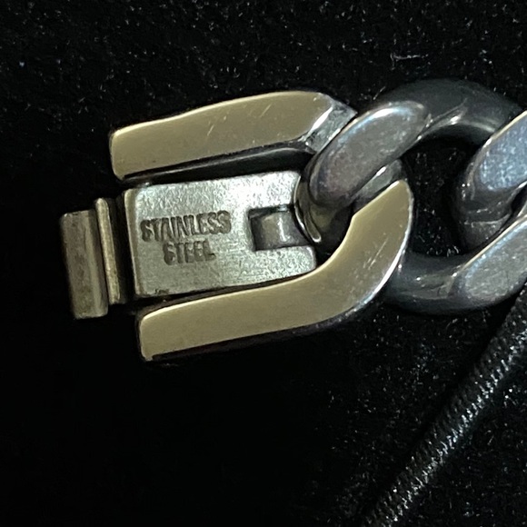 Stainless Steel Men’s Faith Inspirational Bracelet - Picture 6 of 8